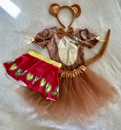 NEW Kids Monkey Costume Halloween Ballet Party, View more