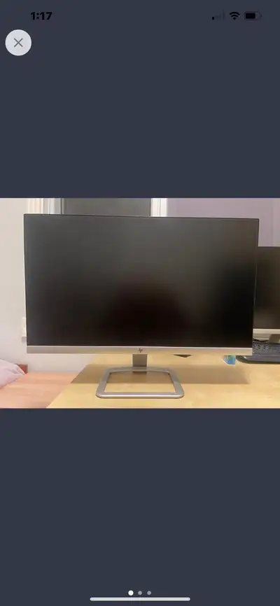 HP monitor 24”, View more