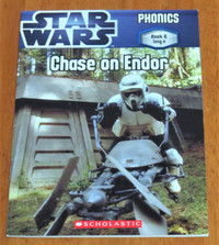 Star Wars™ LUCAS LEARNING Phonics CHASE ON ENDOR Scholastic Book