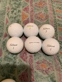 Balles de golf Titleist AVX, Pro V1 Pro V1X Callaway Chrome Soft