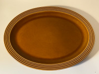 Vintage MCM Hornsea Saffron Serving Platter 1973