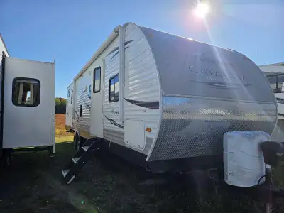 Check Out this just arrived 2 Slides Bunkhouse at 36' with tons of sleeping arrangements, storage an...