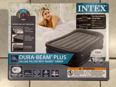 DURA-BEAM PLUS AIRBED TWIN SIZE BRAND NEW - OBO ., View more
