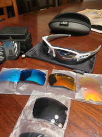 Oakley  2.0 flac with polarized  lenses 