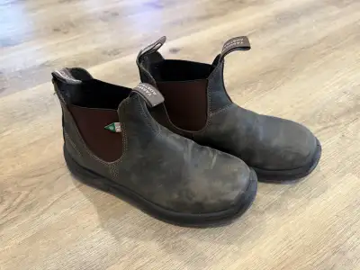 Men’s Work Boot 180 Blundstone Waxy Rustic Brown Size 8 AUS (9 US) Steel Toe Compsoite Plate Excelle...