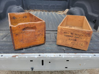 Antique Wooden Crates