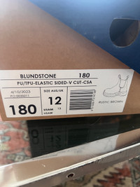 Blundstone safety boots  size 12 (13) 