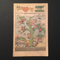 Muppet Babies Comic Book, Kermit and the Beanstalk, Marvel 1985