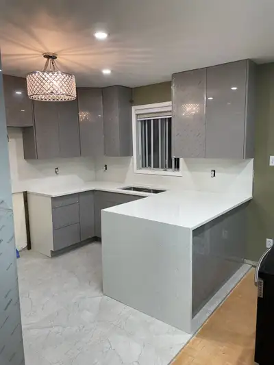 Sp ❤️Granite quartz kitchen countertops, View more