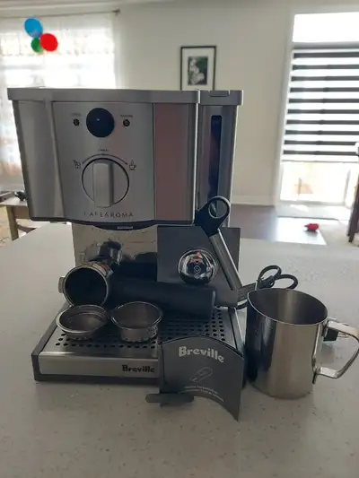 I'm selling Breville Café Roma Espresso Machine in a good working condition. It includes all origina...