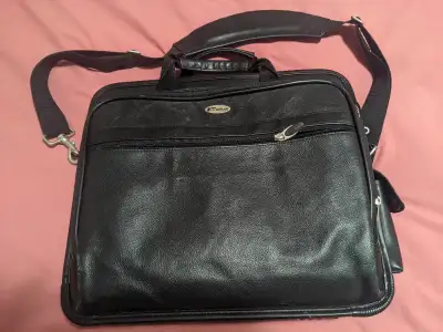 LEATHER TARGUS LOPTOP BAG..., View more