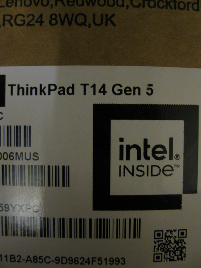 NEW LenovoT14 Gen5 Intel Ultra7 512SSD 32GB Touch SEALED WARRANY in Laptops in Markham / York Region - Image 4