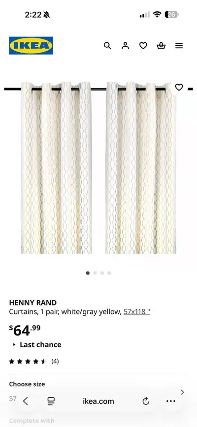 İkea Curtains , View more
