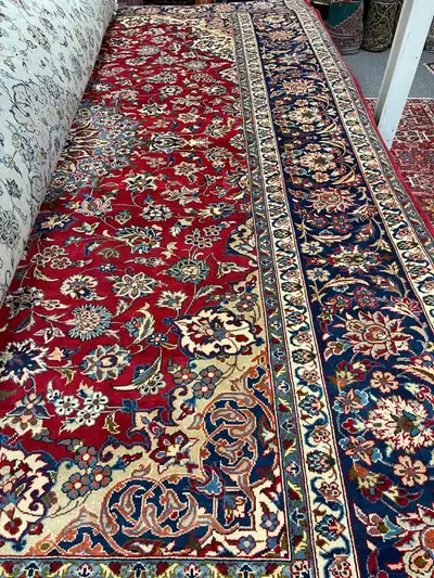 BIG SALE FINE HANDKNOTTED PERSIAN WOOL RUGS Kashan Heriz Tabriz, View more