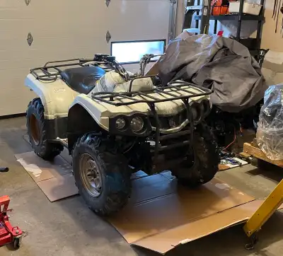 Baja wilderness trail 400cc runs well Its a Yamaha ATV copy，can get parts easily. gear is Fixed on 4...