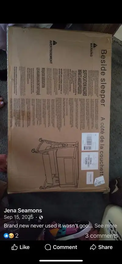 Brand new Baby Bassinet, 3 in 1 Bedside Bassinet for Baby with H, View more