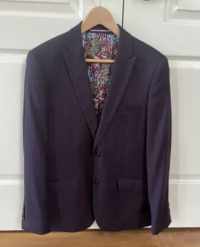 Men’s Soul of London Deep Burgundy Suit, View more