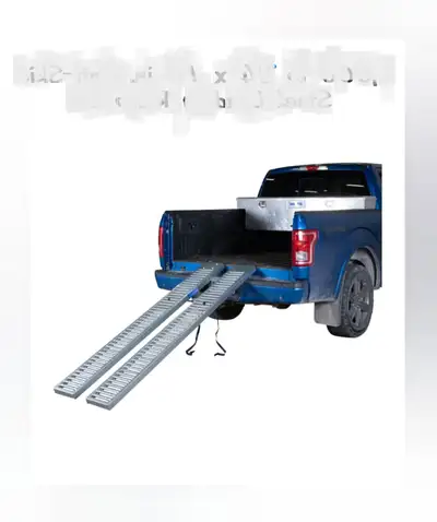 Steel Loading Ramps 1000 lb 84x10 Anti-Skid, View more