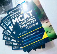 MCAT Prep books + free tests