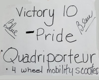 Négo-Quadriporteur Victory 10 - Pride worth $3995.00
