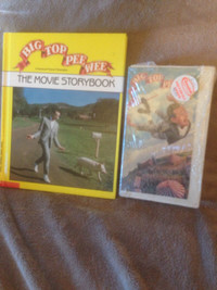 Pee Wee Herman story book and VHS tape