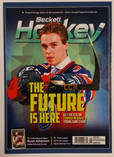 2015 Beckett Covers Toronto Fall Expo Connor McDavid Card, View more