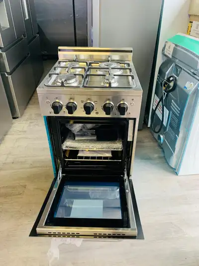Unique Prestige 20′′ Stainless Steel Convection Gas Range, View more