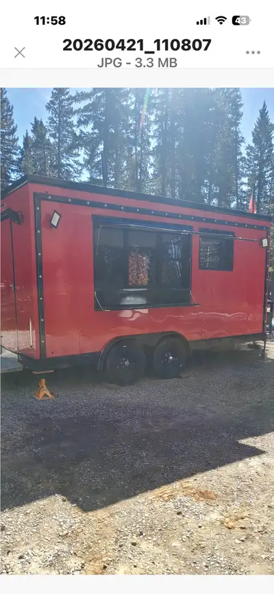Next to new 2024 16’ D/A Rendon turn key food concession trailer. Most of the equipment is in new un...