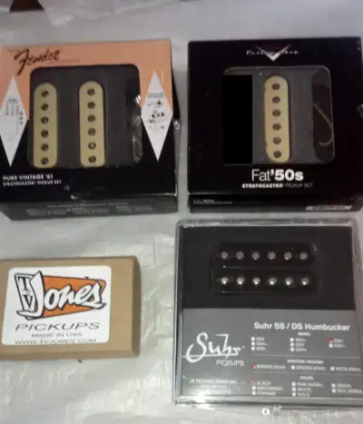 Guitar Pickups, Micros de Guitare, Fender, Suhr, TV Jones, View more