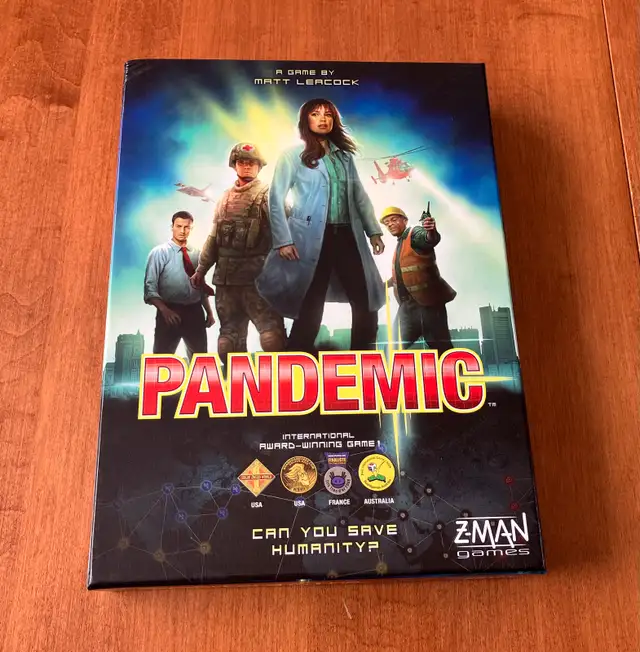 Pandemic Game by Zman, Complete62863284158593124