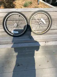 21.5 inch Bike Wheels $20.00