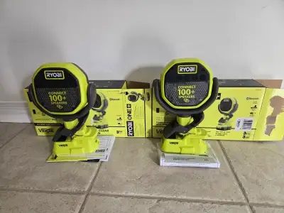 New RYOBI 18V ONE+ Cordless VERSE Clamp Speaker (Tool Only), View more