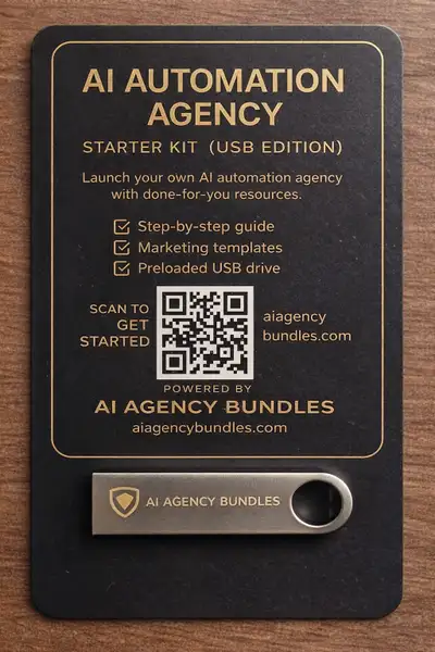 AI Automation Agency Starter Kit (Physical USB), View more