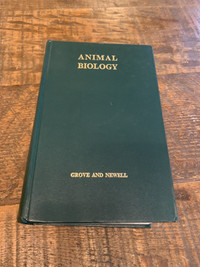 Animal biology by grove and Newell 9th edition 