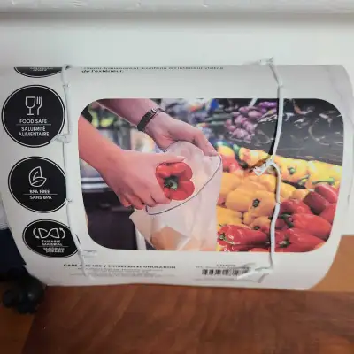Core Home Reusable Polyester Produce Food Storage Bags, 9-pk, View more