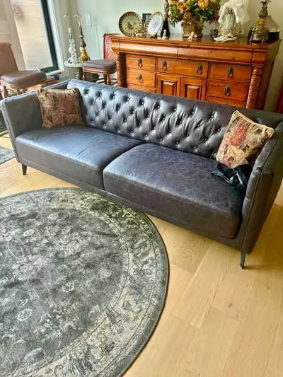 Like New contemporary sofa, View more