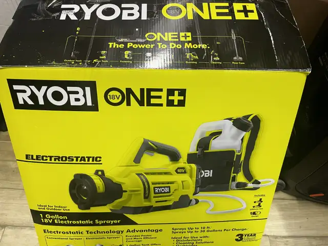 RYOBI One + (18V Electrostatic Sprayer) in Power Tools in City of Toronto - Image 2