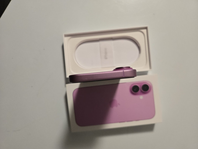 LNIB Apple iPhone 16 -128Gb- Pink Warranty in Cell Phones in City of Toronto