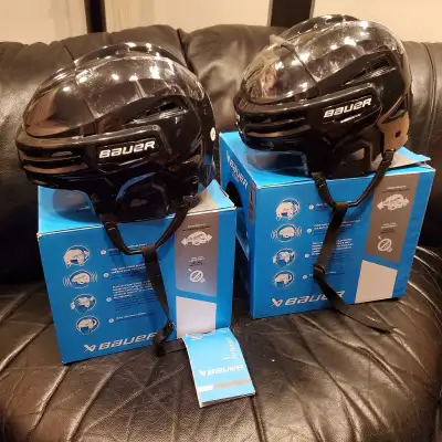 Brand New BAUER Hockey Helmets , View more
