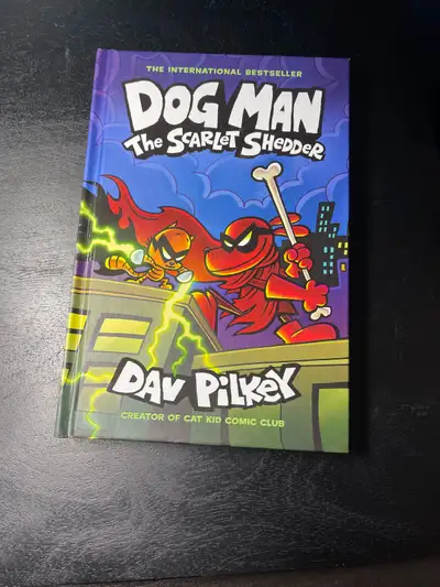 Dog man book: The scarlet shedder, View more
