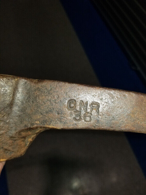 Old pickaxe marked CNR 36 in Arts & Collectibles in Oakville / Halton Region - Image 4
