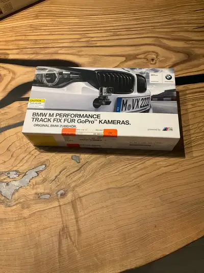 Selling a NEW Unopened Box BMW M Performance Track Fix for GoPro cameras. Capture every thrilling mo...