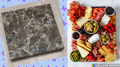 NEW – Stunning Quartz charcuterie / cheeseboard / cutting board, View more