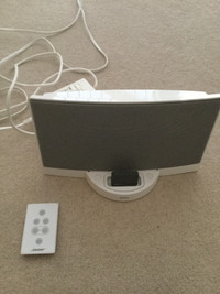 Bose sound dock with bluetooth adapter
