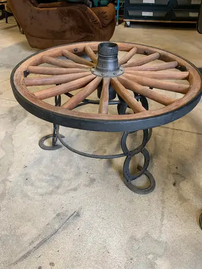 Wagon wheel furniture, View more