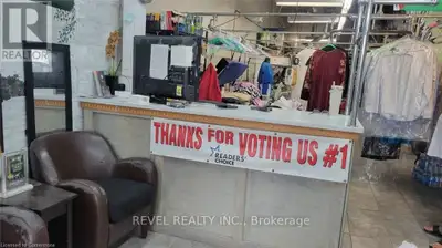 Established dry cleaning/laundry business for sale in Hamilton. Turnkey operation at 4-1508 Upper Ja...