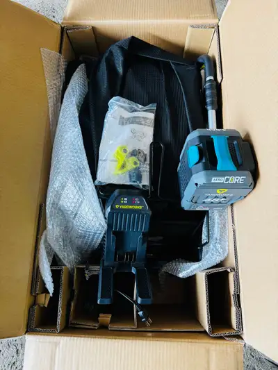 I'm selling a Yardworks 48V lawn mower, practically brand new condition and in excellent condition!...