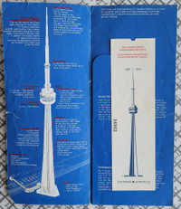 ORIGINAL 1976 CN TOWER TALL TICKET IN ORIGINAL SLEEVE