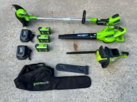40v Greenworks Yard Tools
