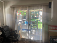 3 set of curtains/blinds